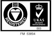BSI and UKAS logos