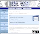 Screenshot of Protocon Website